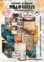 Εικόνα του Aall and Create Design Paper Χαρτιά Scrapbooking Διπλής Όψης A4 - Nr. 9 Time-Tarnished Wonders 