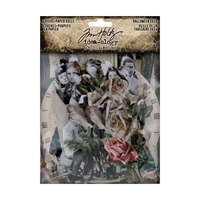 Picture of Tim Holtz Idea-Ology Layers + Paper Dolls - Halloween, 64pcs