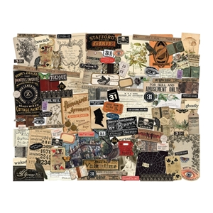 Picture of Tim Holtz Idea-Ology Διακοσμητικά Εφήμερα - Halloween, 123τεμ.