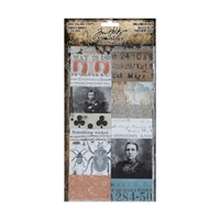 Picture of Tim Holtz Idea-Ology Collage Strips 9" X 2.25" - Halloween, Large, 30pcs  