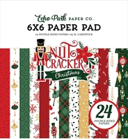 Εικόνα του Echo Park  Μπλοκ Scrapbooking Διπλής Όψης 6'' x 6'' - Nutcracker Christmas