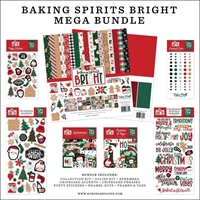 Εικόνα του Echo Park  Mega Bundle Συλλογή Scrapbooking 12" X 12" - Baking Spirits Bright (225 τεμ.)