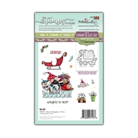 Picture of Polkadoodles Clear Stamps - Gnome Naughty or Nice, 12pcs