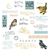 Picture of Sizzix Framelits Die & Stamp Set Σετ Σφραγίδες & Μήτρες Κοπής A5 - Bird Song, 28τεμ.