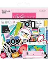 Picture of Bella BLVD Die-Cuts - Let's Scrapbook!, Icons, 86pcs