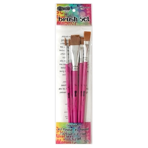 Picture of Ranger Dyan Reaveley Dylusions Brush Set - Σετ Πινέλων, 5pcs