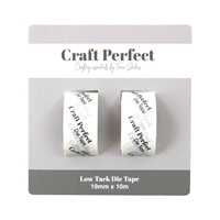 Εικόνα του Tonic Studios Craft Perfect Low Tack Die Tapes -  Σετ Χαρτοταινίες  Χειροτεχνίας 19mm x 10m, 2τεμ.