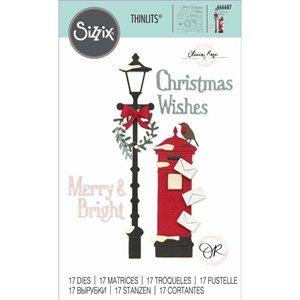 Picture of Sizzix Thinlits Dies By Olivia Rose Μήτρες Κοπής - Letters at Christmas, 17τεμ.