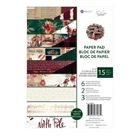 Εικόνα του Prima Marketing Συλλογή Χαρτιών Scrapbooking Διπλής Όψης 6" x 8" - From The North Pole