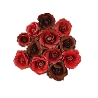 Picture of Prima Marketing Paper Flowers - From The North Pole, Deck The Halls, 12pcs