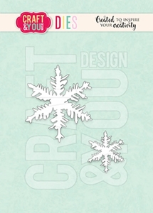 Picture of Craft & You Μήτρες Κοπής - Snowflakes Set, 2τεμ.