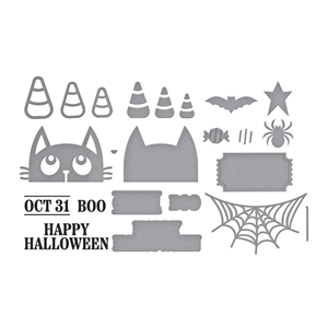 Picture of Spellbinders Σετ Σφραγίδες Και Μήτρες Κοπής - Halloween Gifting, 23τεμ.