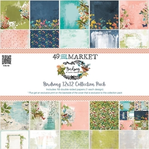 Picture of 49 & Market Συλλογή Χαρτιών Scrapbooking Διπλής Όψης 12" x 12" - Birdsong