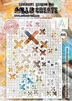 Εικόνα του Aall and Create Στένσιλ A4 - Nr 143 Creatively Crossed