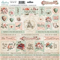 Εικόνα του Mintay Papers Love Letters Chipboard Stickers