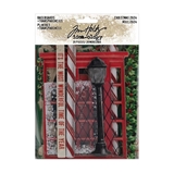 Εικόνα του Tim Holtz Idea-ology Διακοσμητικά Chipboard Baseboards + Διάφανα Transparencies - Christmas, 39τεμ.