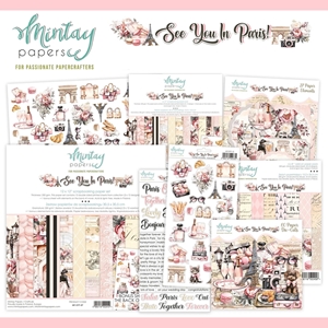 Picture of Mintay Papers Συλλογή Scrapbooking - See You in Paris Bundle