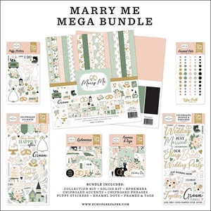 Picture of Echo Park Mega Bundle Συλλογή Scrapbooking 12" X 12" - Marry Me