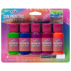 Picture of Tulip Sun Printing Fabric Paints - Σετ Βαφής Ηλιοτυπίας για Ύφασμα, 5τεμ. 