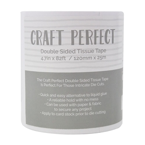 Picture of Tonic Studios Craft Perfect Double-Sided Tissue Tape - Αυτοκόλλητη Ταινία Διπλής Όψης 120mm x 25m