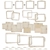 Picture of 49 And Market Chipboard Set - Krafty Garden, Stacked Frames, 64τεμ.