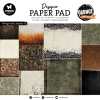 Εικόνα του Studio Light Grunge Design Μπλοκ Scrapbooking Διπλής Οψης 8" x 8"