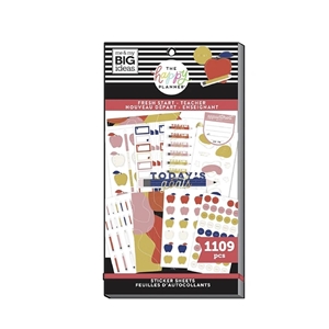 Picture of Happy Planner Sticker Value Pack Μπλοκ με Αυτοκόλλητα - Teacher, Fresh Start, 1109τεμ.