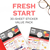 Picture of Happy Planner Sticker Value Pack Μπλοκ με Αυτοκόλλητα - Teacher, Fresh Start, 1109τεμ.