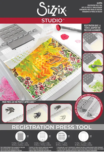 Picture of Sizzix Studio Accessory Registration Press Tool - Εργαλείο για Layering σε Στένσιλ και Σφραγίδες