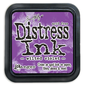 Picture of Tim Holtz Μελάνι Νερού Distress Ink Pad - Wilted Violet