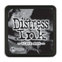 Εικόνα του Tim Holtz Μελάνι Distress Ink Mini Pad - Black Soot