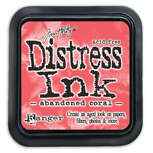 Picture of Tim Holtz Μελάνι Νερού Distress Ink Pad - Abandoned Coral