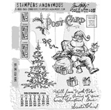 Εικόνα του Stampers Anonymous Tim Holtz Cling Σφραγίδες - Santa Visit, 8τεμ.