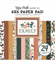 Εικόνα του Echo Park Μπλοκ Scrapbooking Διπλής Όψης 6'' x 6'' - Family