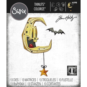 Picture of Sizzix Thinlits Dies By Tim Holtz Μήτρες Κοπής - Otis Colorize, 13τεμ.