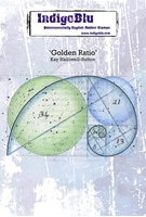 Εικόνα του IndigoBlu Rubber Stamp Σφραγίδα A6 - Golden Ratio