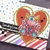 Picture of Them-o-web Deco Foil Kraft Slimline Toner Card Fronts -  Έτοιμα Φύλλα Μεταφοράς για Foiling 10x22.8cm - Love Blooms, 4τεμ.