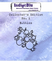 Εικόνα του IndigoBlu Rubber Stamp Σφραγίδα - Collectors Edition 1, Bubbles