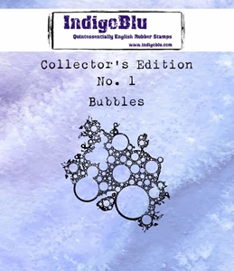 Picture of IndigoBlu Rubber Stamp Σφραγίδα - Collectors Edition 1, Bubbles