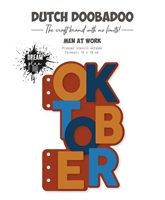 Εικόνα του Dutch Doobadoo Dream Plan Do Planner Στένσιλ - Oktober