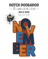 Εικόνα του Dutch Doobadoo Dream Plan Do Planner Στένσιλ - November