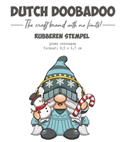 Εικόνα του Dutch Doobadoo Σφραγίδα Rubber - Gnome Snowman