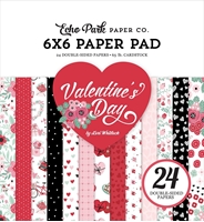 Εικόνα του Echo Park  Μπλοκ Scrapbooking  Διπλής Όψης 6" X 6" - Valentine's Day 