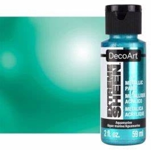 Picture of DecoArt Extreme Sheen Paint Μεταλλικό Ακρυλικό Χρώμα 59ml - Aquamarine