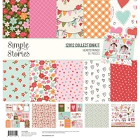 Picture of Simple Stories Collection Kit 12'' x 12'' - Heartstrings