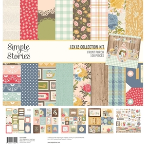 Picture of Simple Stories Συλλογή Χαρτιών Scrapbooking Διπλής Όψης 12" X 12" - Front Porch