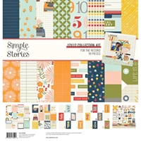 Picture of Simple Stories Collection Kit 12" X 12" - For The Record