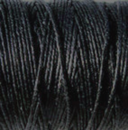 Picture of Crawford Irish Waxed Linen Thread 3-Ply  | Κερωμένο Λινό Νήμα Βιβλιοδεσίας  5m, Black 