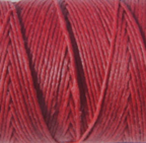 Picture of Crawford Irish Waxed Linen Thread 3-Ply | Κερωμένο Λινό Νήμα Βιβλιοδεσίας 5m, Country Red
