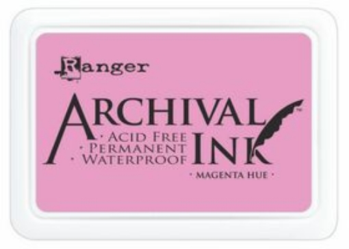 Picture of Ranger Archival Ink Pad Magenta Hue – Αδιάβροχο Ροζ Μελάνι Σφραγίδας